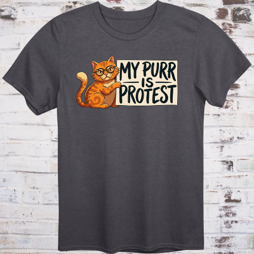 My Purr Is Protest (Retro Bubble)