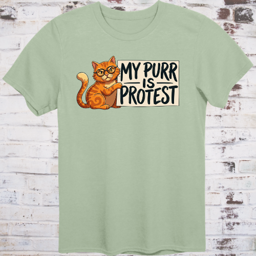 My Purr Is Protest (Retro Bubble)