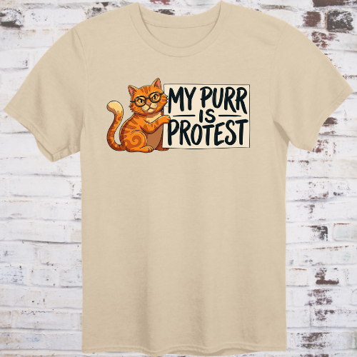My Purr Is Protest (Retro Bubble)